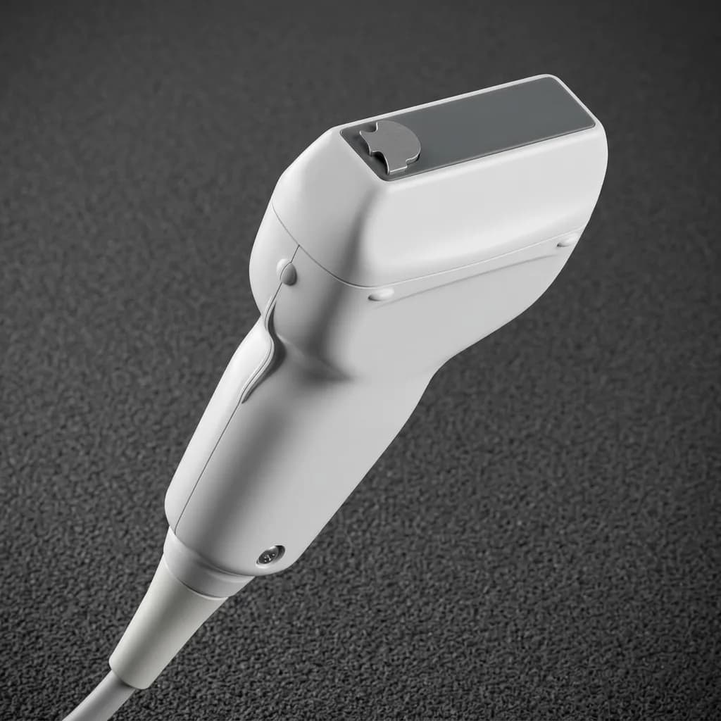 Transductor de ultrasonido dañado