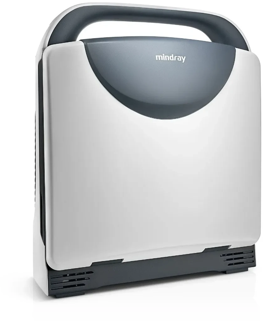Mindray DP-20 cerrado, con el asa a la vista