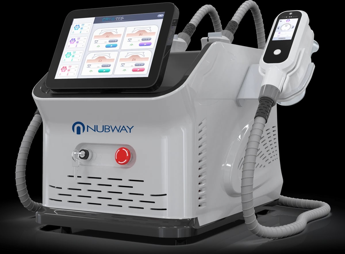 Nubway Criolipólisis Mini, vista del equipo