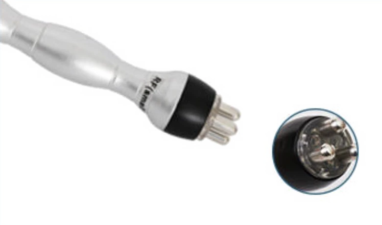 Pieza de mano tripolar de radiofrecuencia facial del Nubway Ultrasonido Cavitación y sus tres electrodos