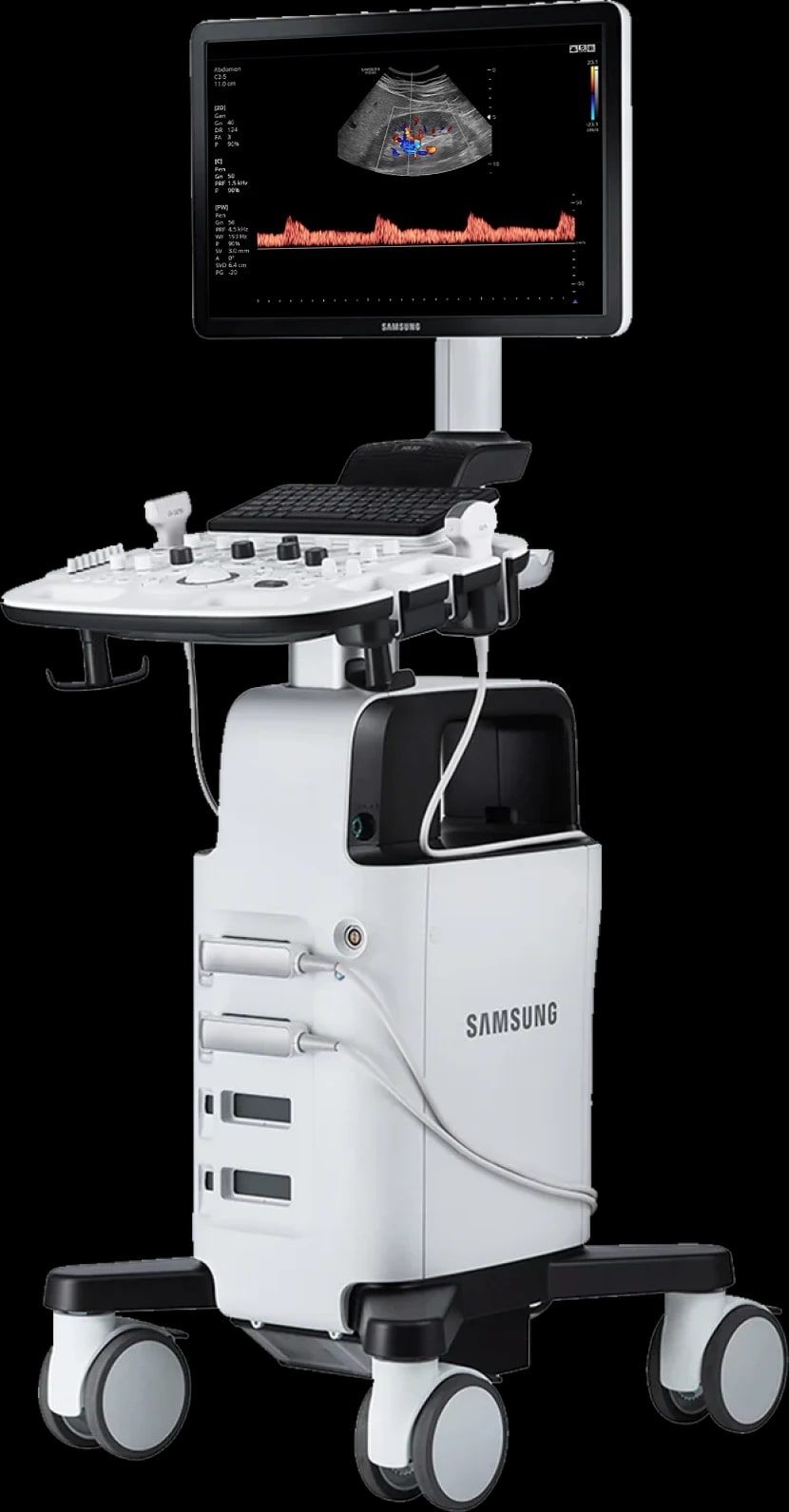 Samsung HS30, vista del equipo