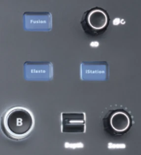 Disposición de teclas E-ink para abdomen